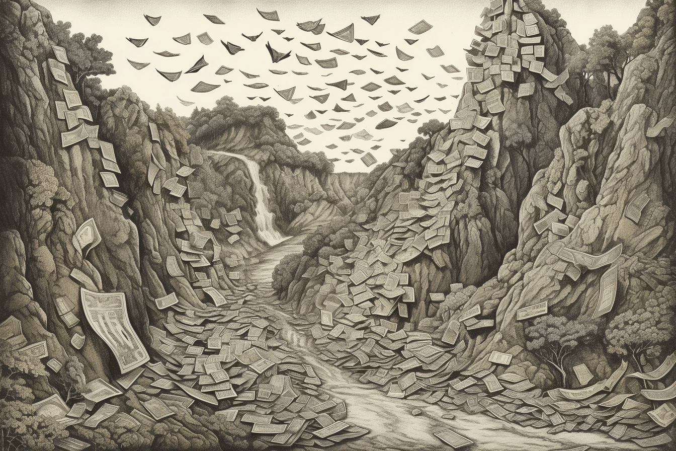 Wodospad gotówki